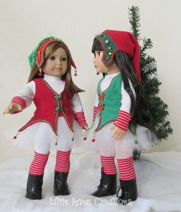 Em and May Lee as Elves Em and May Lee as Elves